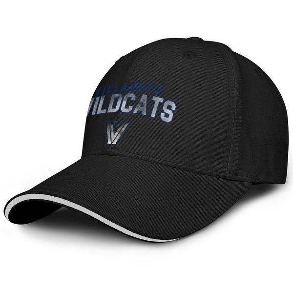 унисекс вилланова wildcats баскетбол основной smoke логотип мода бейсбол sandwich hat прохладно водитель лучший грузовик cap золото 3d эффек, Blue;gray